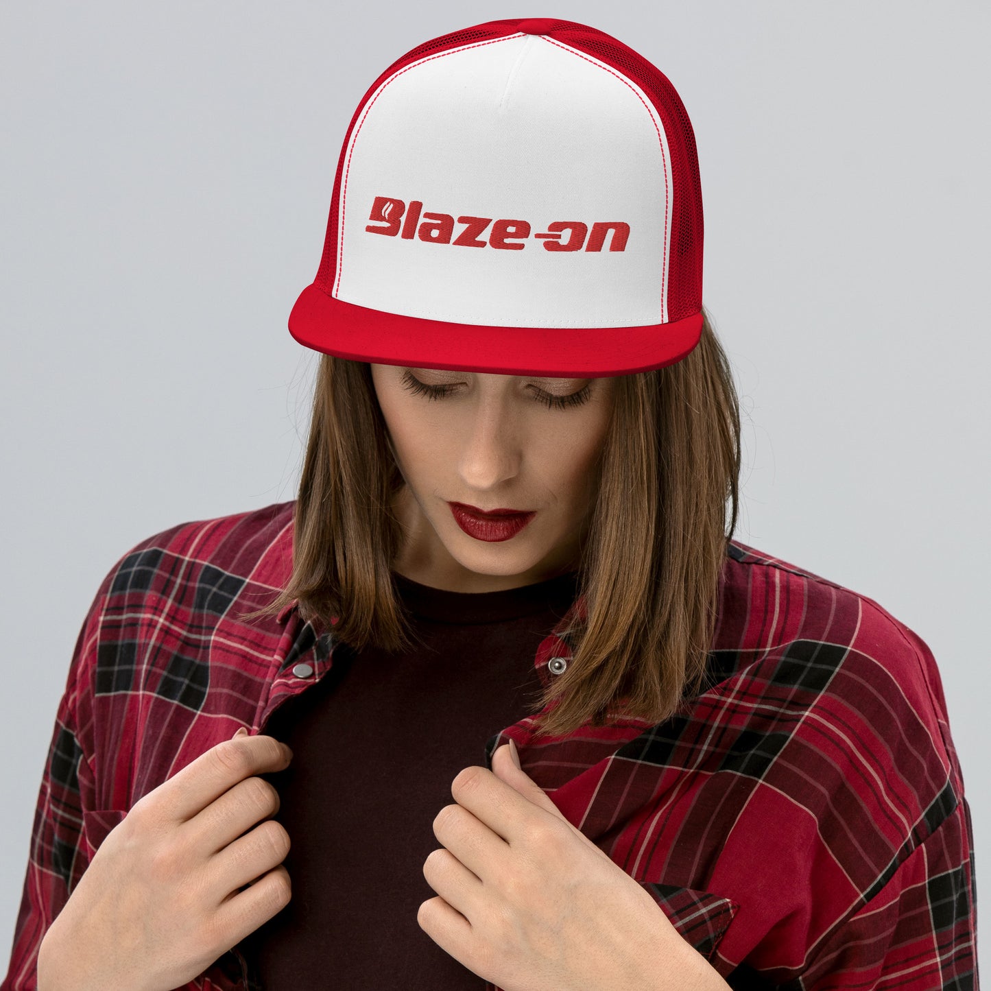 Blaze On Trucker Hat