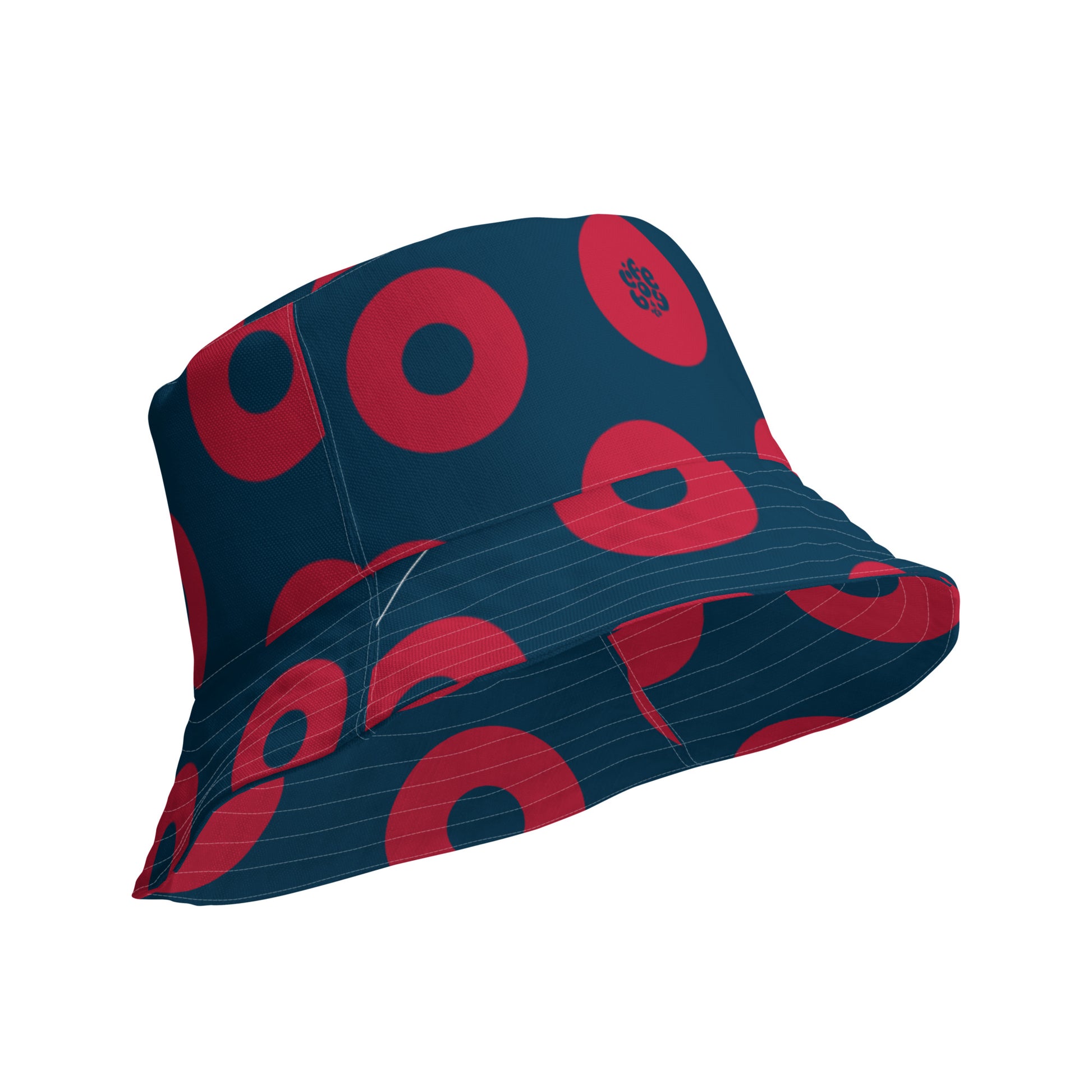 Blue Polka Dot Bucket Hat