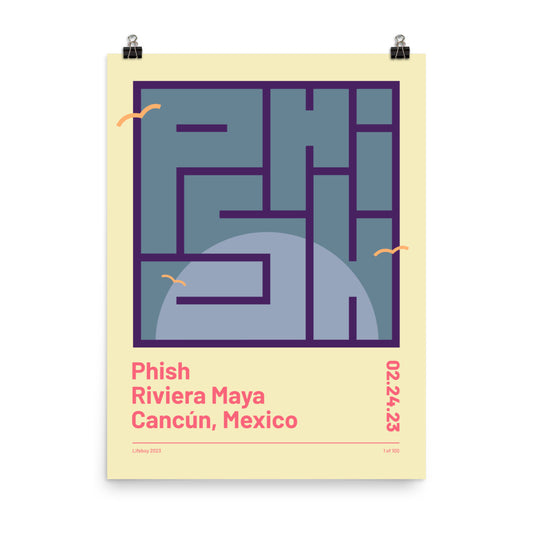 Phish Mexico 2023 Night Two Limited Edition Print