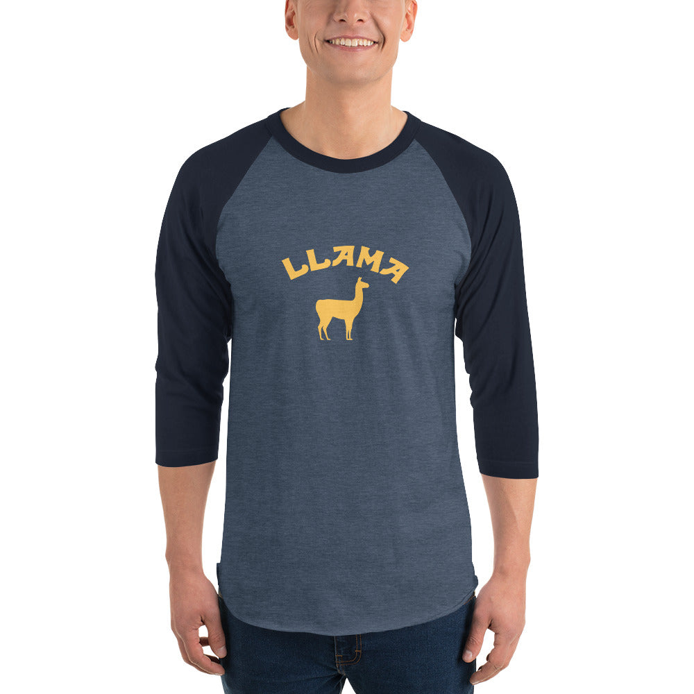 Llama 3/4 Sleeve Shirt