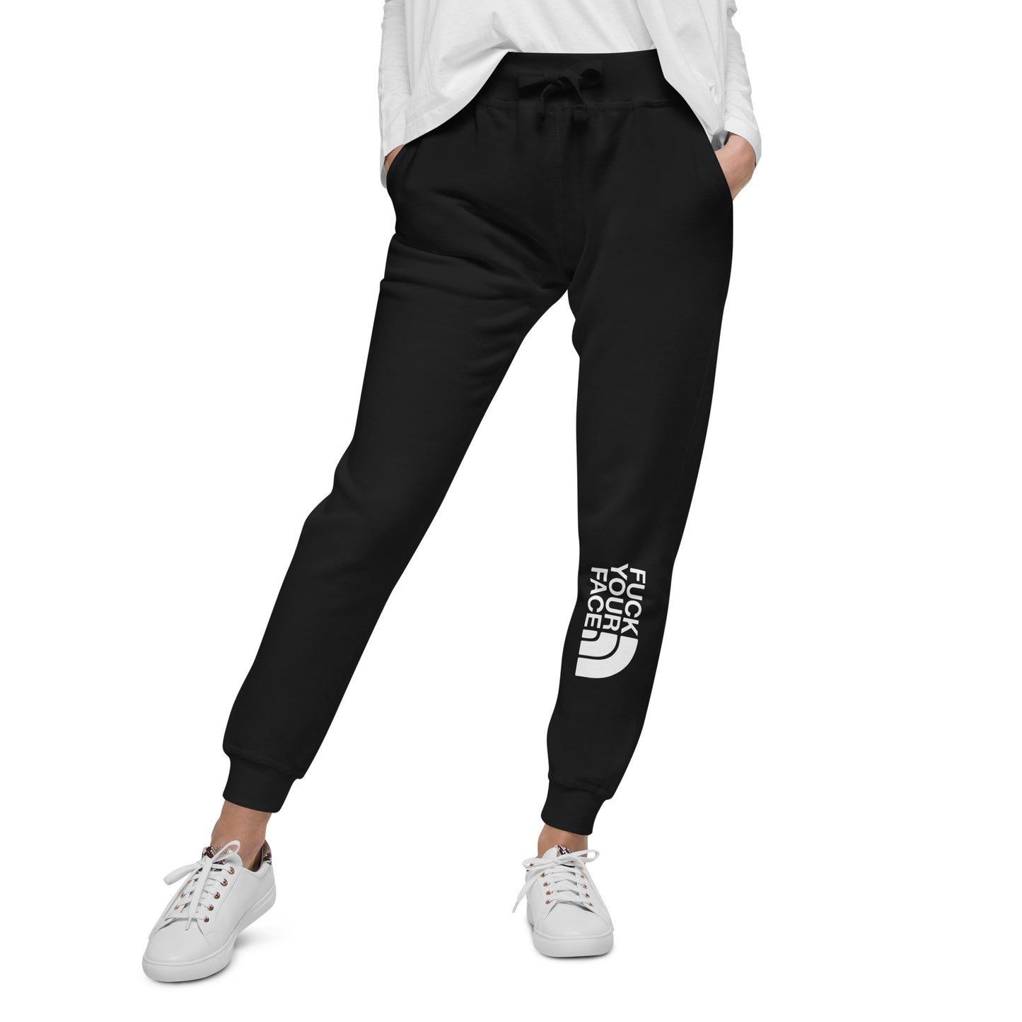 Fuck Your Face Unisex Fleece Sweatpants