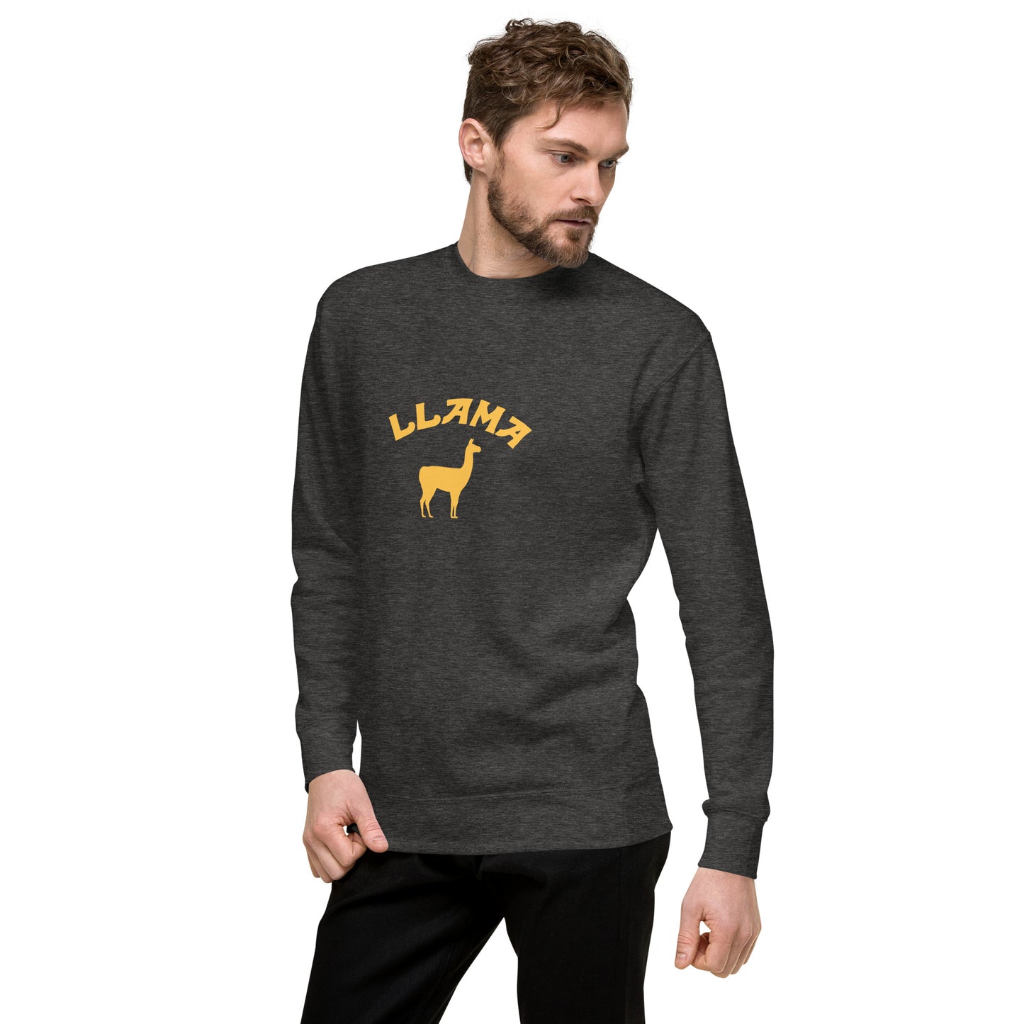 Llama Crew Neck Sweatshirt