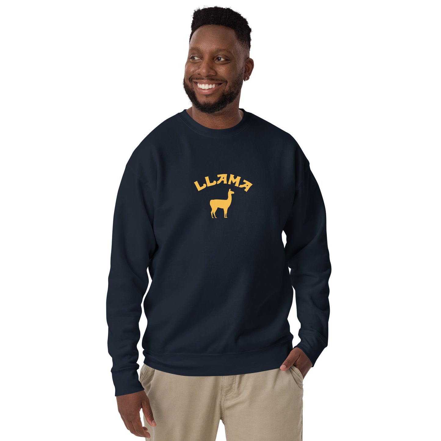 Llama Crew Neck Sweatshirt