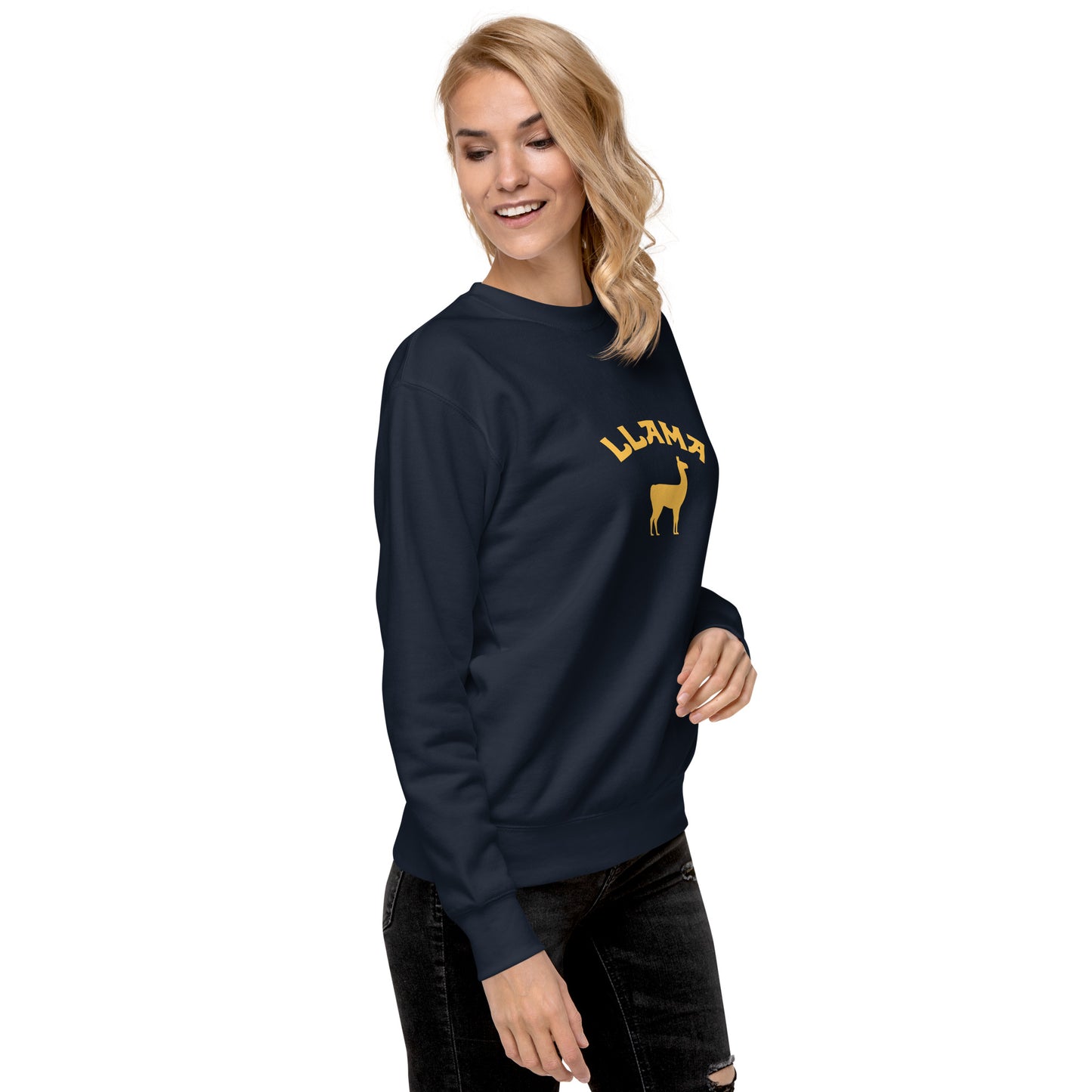 Llama Crew Neck Sweatshirt