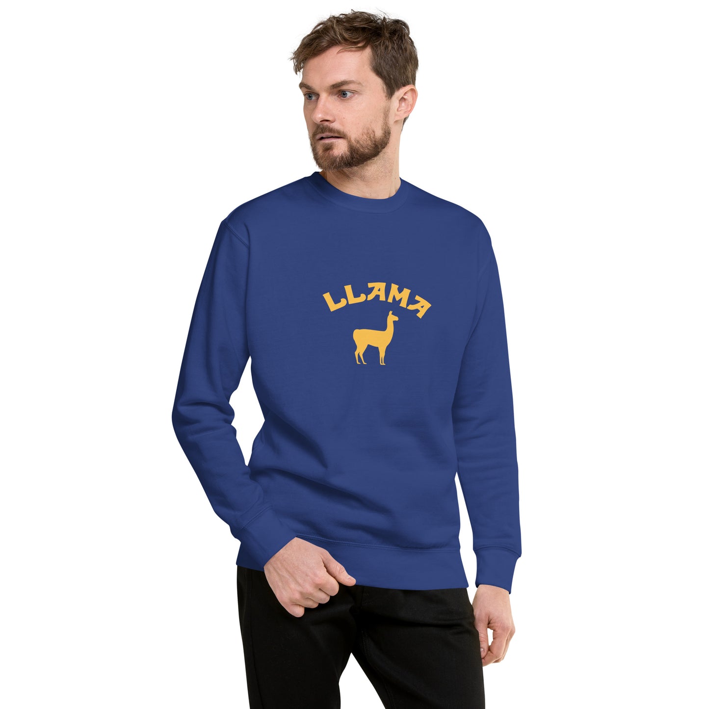 Llama Crew Neck Sweatshirt