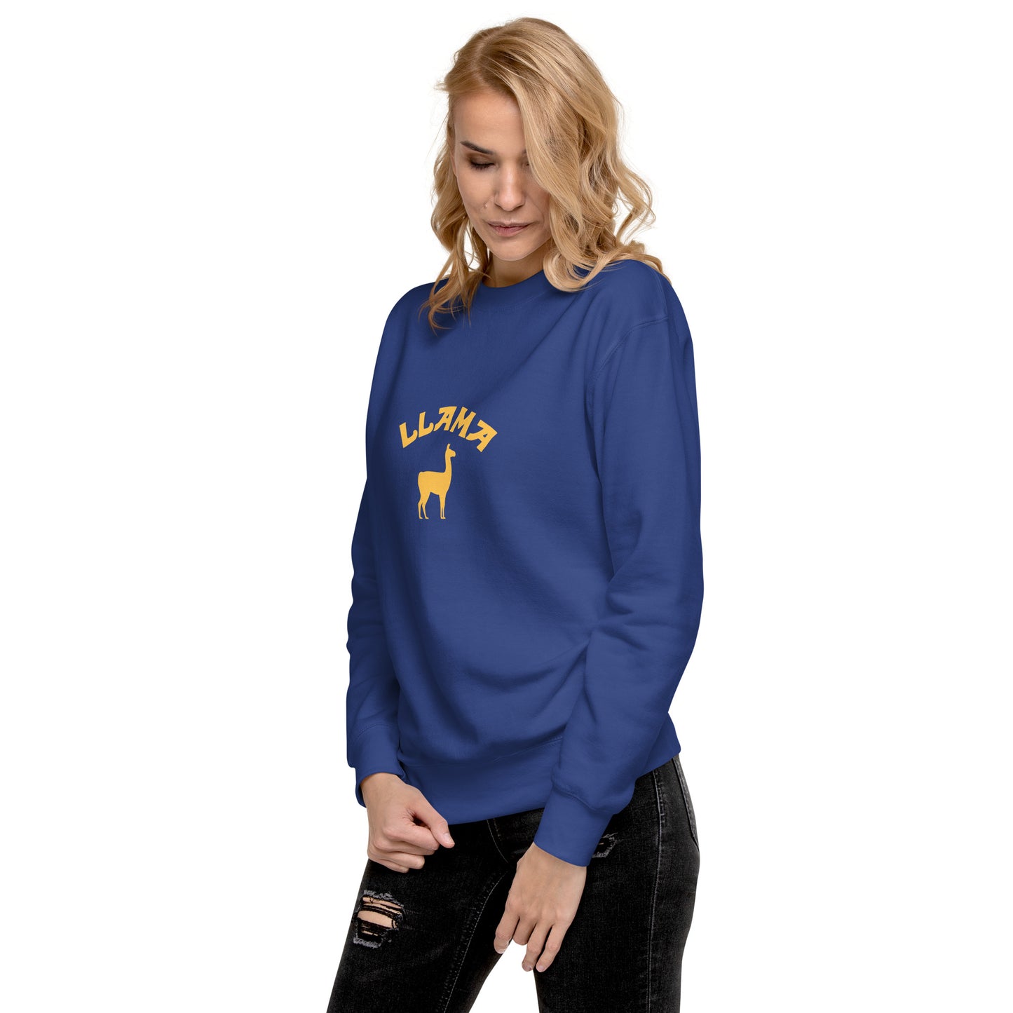 Llama Crew Neck Sweatshirt